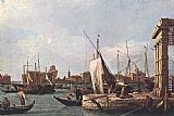 La punta della Dogana by Canaletto